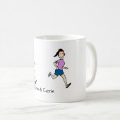 Couples courants - tasse personnalisée de bande (Devant droit)