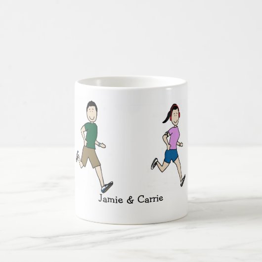 Couples courants - tasse personnalisée de bande (Centre)