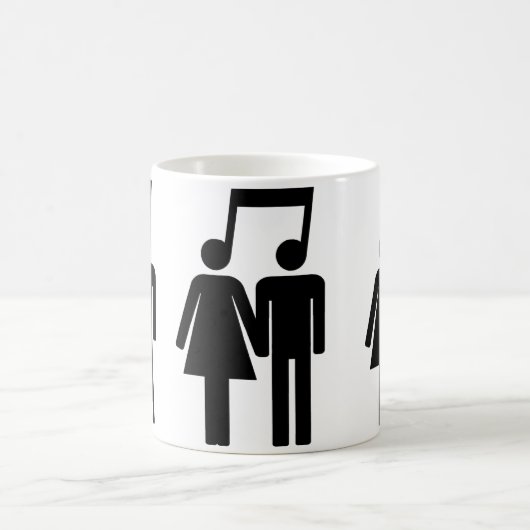 Couples dans la tasse d'harmonie (Centre)