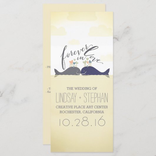 couples de baleines programmes romantiques de mari (Devant / Derrière)