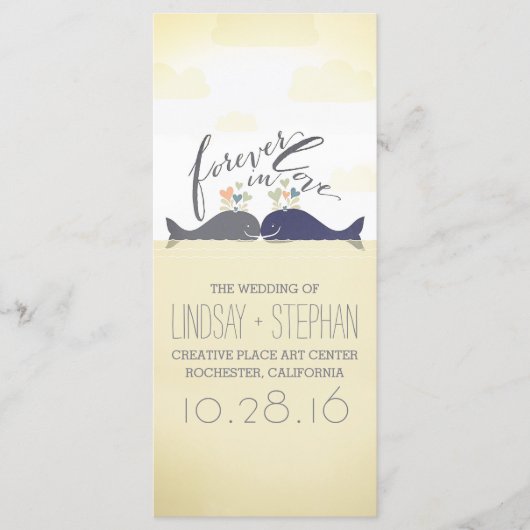 couples de baleines programmes romantiques de mari (Devant)