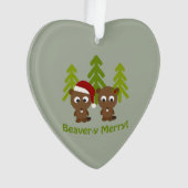 Couples de castor de Joyeux Noël de Beavery (devant)