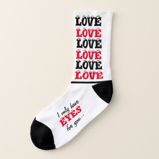 Couples de chaussettes assorties - (Gauche - extérieur)