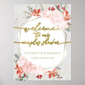 Couples d'hiver Affiche de bienvenue de douche Gil (Devant)