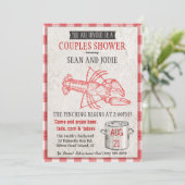 Couples Douche Fruits de mer Invitation à ébulliti (Debout devant)