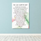 Couples et Amants Texte sur Toile d'Art (Insitu (Plancher de Bois))