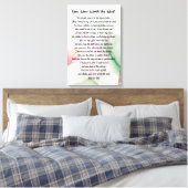 Couples et Amants Texte sur Toile d'Art (Insitu(Chambre))