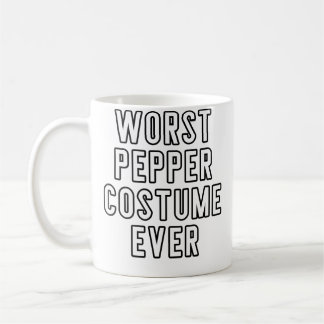 Couples Halloween Worst Pepper Ever Koffiemok