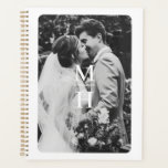 Couples Initiales Monogramme photo rétro<br><div class="desc">customisez avec votre propre photo et vos initiales; gardez ou retirez la bordure comme vous le souhaitez</div>