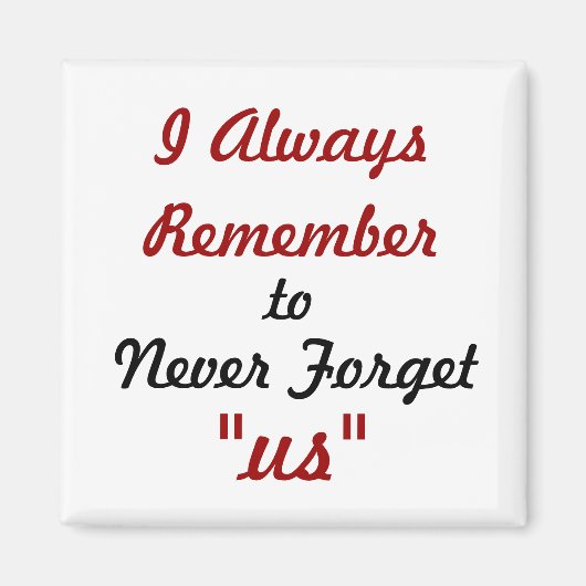 Couple's Koelkast Magnet over Liefde Magneet (Voorkant)