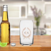 Couples monogrammes initiales couronne or rose