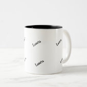 Couple's Mug Set - "Son & Ses" Matching Love (Devant droit)