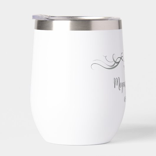 Couples Names 25th Wedding Anniversary Gift (Droite)