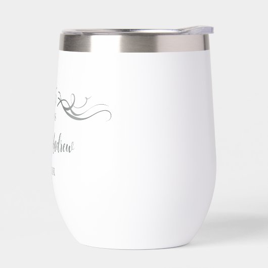 Couples Names 25th Wedding Anniversary Gift (Gauche)