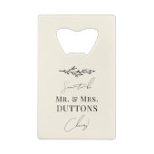 Couples personnalisés Mariage douche enregistrer l (Dos)