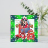 Couples philippins, carte de Noël de famille de (Debout devant)