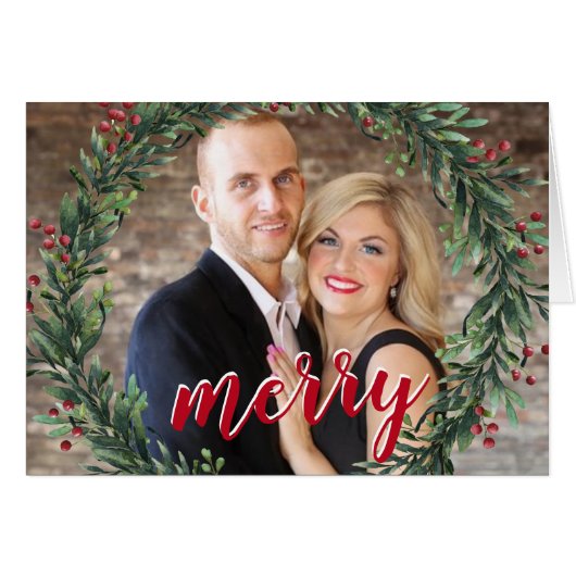 Couples Photo Noël (Devant Horizontal)