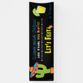 Couples Shower Fiesta Welcome Banner (Verticaal)