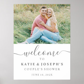 Couple's Shower Welkom Digitaal of Poster