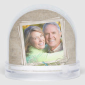 Couples Snapshot In a Retro Photo Frame (Arrière)