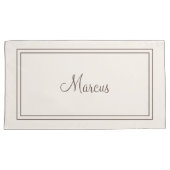 Couples taies d'oreiller personnalisées (devant-Droit)