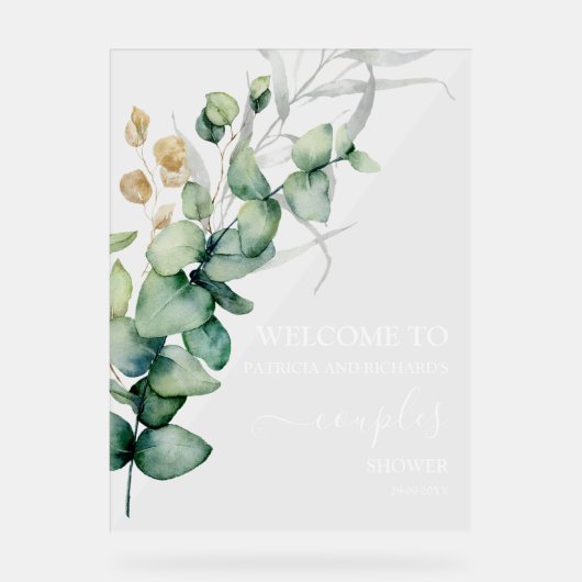 Couples verdoyants Douche Accueil (Recto)