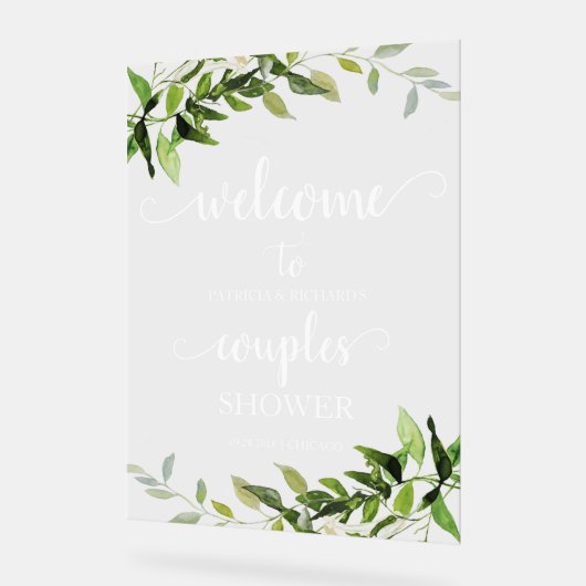 Couples verdoyants Douche Accueil (Angle)