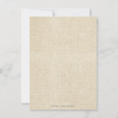 Couples vintages BBQ Baby Douche Invitations (Dos)