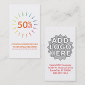 coupon arc-en-cielBurst (Devant / Derrière)