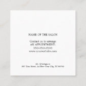 Coupon bleu or Faux Elégant (Dos)