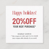 Coupon cool Bold Elegant Rouge Or Blanc (Devant)