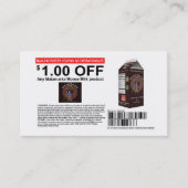 Coupon de lait d'orignal Matanuska (Devant)