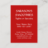 coupon de smoothie aux fruits gratuits (Dos)
