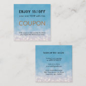 Coupon moderne simple Salon à rabais (Devant / Derrière)