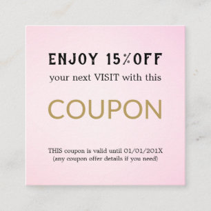 Coupon moderne simple Salon à rabais