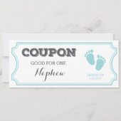 Coupon pour un Faire-part bébé Nephew (Devant)