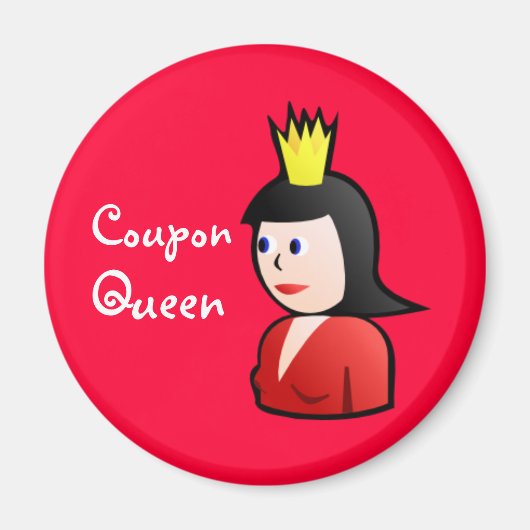 Coupon Queen Magnet (Devant)