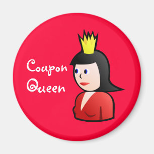 Coupon Queen Magnet Magneet