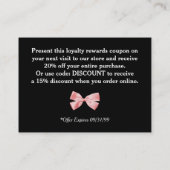 Coupon rabais Empreinte de léopard à la mode Pink (Dos)