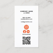 Coupon rabais sur la fidélité du client (Dos)