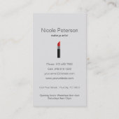 Coupon rode lipstick (Achterkant)