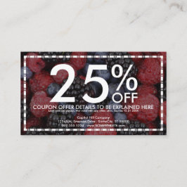 coupon voor gemengde bessen