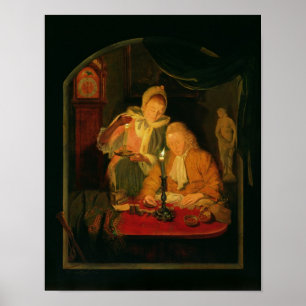 Coupongeld per kaarleight, 1779 poster