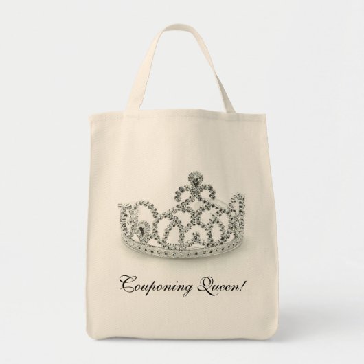 Couponing Queen Tote Bag (Voorkant)
