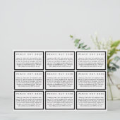 Coupons de nettoyage de carte de fermeture de nouv (Debout devant)