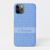 Coupure: blauwe iphone case (Achterkant)