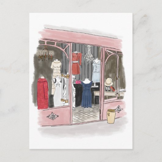  Coupure te Paris Flea Market — Briefkaart (Voorkant)