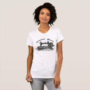 Coupure van Parijs - Antiek  naaimachine T-shirt