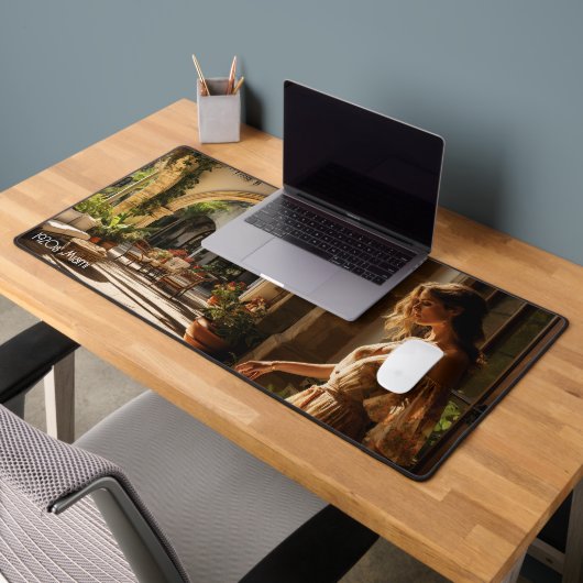 Cour de la villa espagnole Miami années 1920 (Bureau 2)