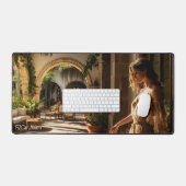 Cour de la villa espagnole Miami années 1920 (Clavier et souris)